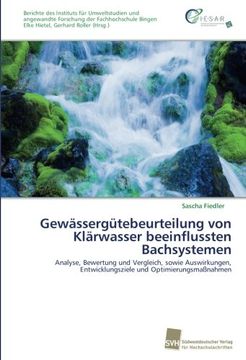 portada Gewassergutebeurteilung Von Klarwasser Beeinflussten Bachsystemen