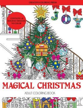 portada Magical Christmas Adult Coloring Book (en Inglés)