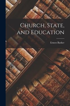 portada Church, State, and Education (en Inglés)