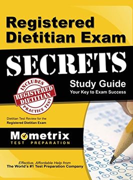 portada Registered Dietitian Exam Secrets Study Guide: Dietitian Test Review for the Registered Dietitian Exam (en Inglés)