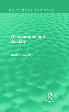 portada Occupations and Society (Routledge Revivals)