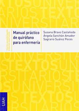 portada Manual Práctico de Quirófano Para Enfermería (Textos Universitarios Ciencias Sanitarias) (in Spanish)