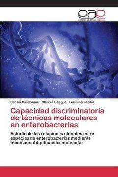 portada Capacidad discriminatoria de técnicas moleculares en enterobacterias