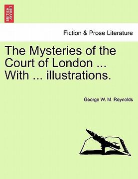 portada the mysteries of the court of london ... with ... illustrations.
