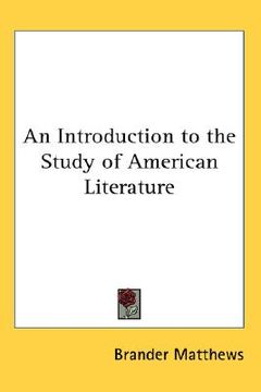 portada an introduction to the study of american literature (in English)