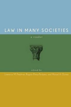 portada Law in Many Societies: A Reader (in English)