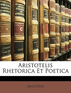 portada Aristotelis Rhetorica Et Poetica