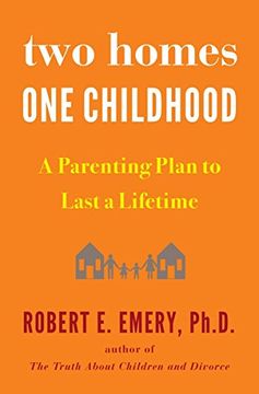 portada Two Homes, one Childhood: A Parenting Plan to Last a Lifetime (en Inglés)