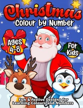 portada Xmas Colour By Number (in English)