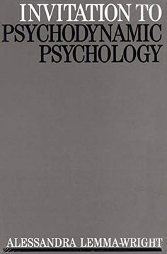 portada Invitation to Psychodynamic Psychology (Invitations to Psychology) (en Inglés)