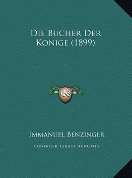 portada Die Bucher Der Konige (1899) (in German)