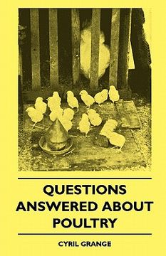 portada questions answered about poultry (en Inglés)
