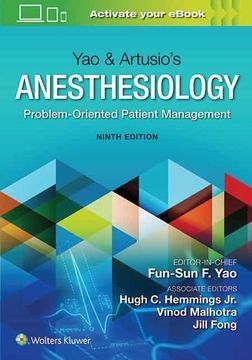 portada Yao & Artusio's Anesthesiology: Problem-Oriented Patient Management (en Inglés)