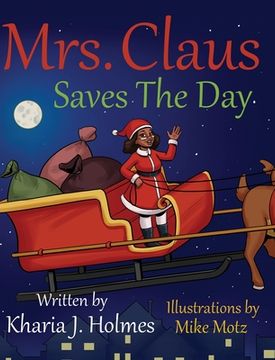portada Mrs. Claus Saves The Day (en Inglés)