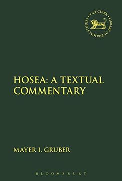 portada Hosea: A Textual Commentary (The Library of Hebrew Bible (en Inglés)