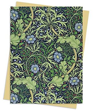 portada William Morris: Seaweed Wallpaper Greeting Card Pack: Pack of 6 (Greeting Cards) 