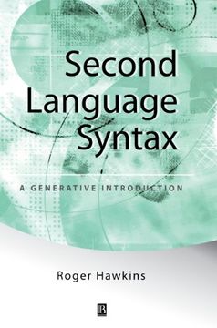 portada second language syntax: a generative introduction (en Inglés)
