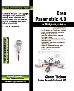 portada Creo Parametric 4.0 for Designers (in English)