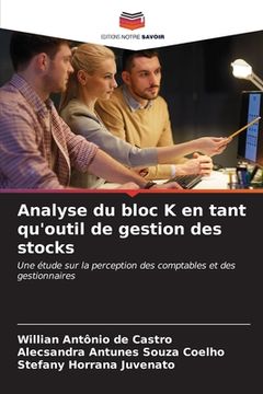 portada Analyse du bloc K en tant qu'outil de gestion des stocks (in French)
