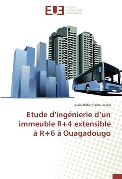portada Etude d’ingénierie d’un immeuble R+4 extensible à R+6 à Ouagadougo (French Edition)