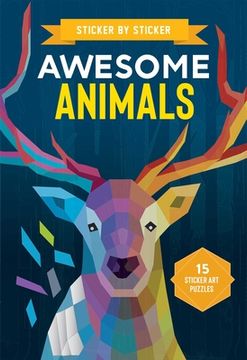 portada Animals (Sticker by Sticker) (in English)