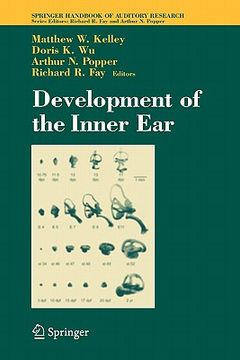 portada development of the inner ear (en Inglés)