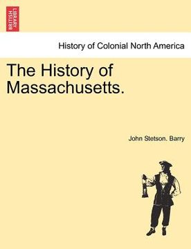 portada the history of massachusetts. (en Inglés)