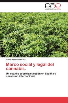 portada marco social y legal del cannabis. (en Inglés)