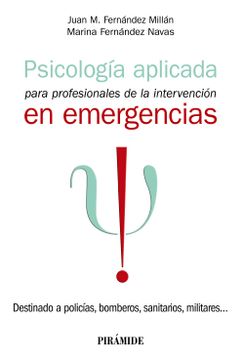 portada Psicología Aplicada Para Profesionales de la Intervención en Emergencias (in Spanish)