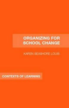 portada organizing for educational change (en Inglés)
