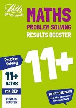 portada Letts 11+ Success - 11+ Problem Solving Results Booster for the Cem Tests: Targeted Practice Workbook (en Inglés)