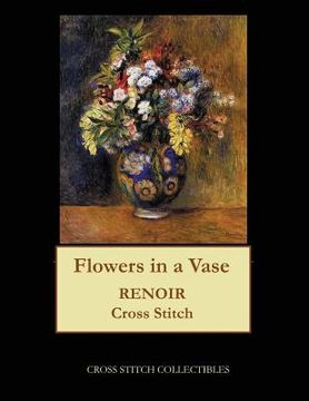 portada Flowers in a Vase, 1878: Renoir cross stitch pattern