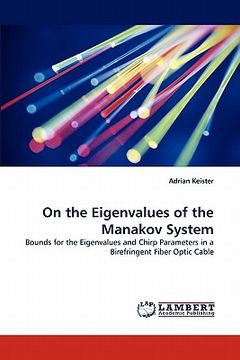 portada on the eigenvalues of the manakov system (en Inglés)