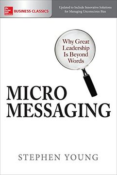 portada Micromessaging: Why Great Leadership is Beyond Words (Business Books) (en Inglés)