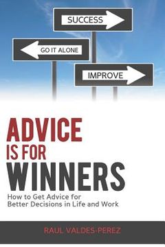 portada advice is for winners (en Inglés)