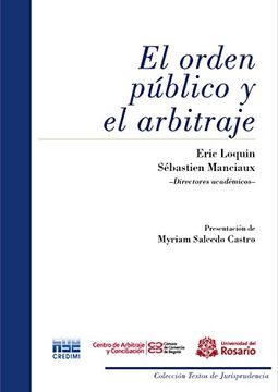 portada El orden público y el arbitraje (Textos de Jurisprudencia nº 1)