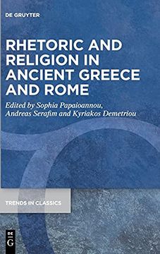 portada Rhetoric and Religion in Ancient Greece and Rome (in English)
