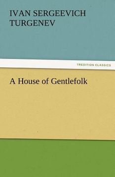 portada a house of gentlefolk (in English)
