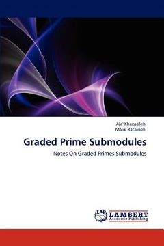 portada graded prime submodules (en Inglés)