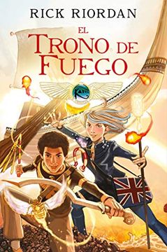 portada El trono de fuego (in Spanish)