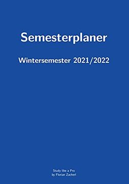 portada Semesterplan Ws202122 (in German)