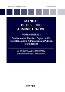 portada Manual de Derecho Administrativo i (in Spanish)