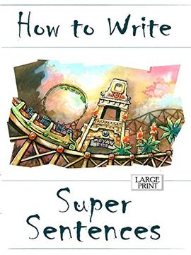 portada How to Write Super Sentences Large Print (in English)