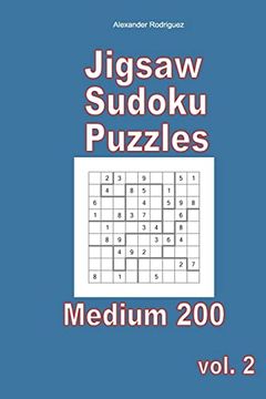 portada Jigsaw Sudoku Puzzles - Medium 200 Vol. 20 (en Inglés)