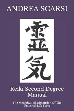 portada Reiki Second Degree Manual: The Metaphysical Dimension Of The Universal Life Force (en Inglés)