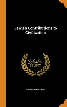 portada Jewish Contributions to Civilization (libro en Inglés)