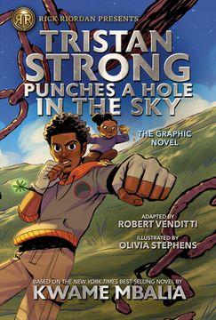 portada Tristan Strong Punches a Hole in the Sky, the Graphic Novel 