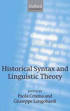 portada Historical Syntax and Linguistic Theory (en Inglés)