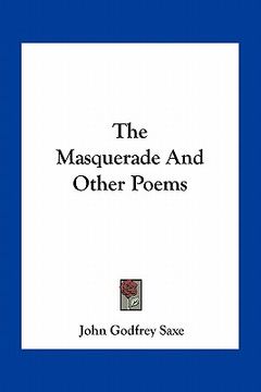 portada the masquerade and other poems (in English)