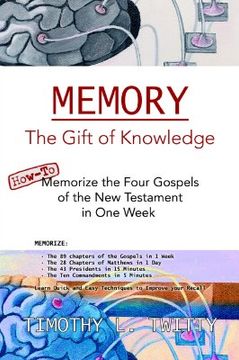 portada memory: the gift of knowledge (en Inglés)
